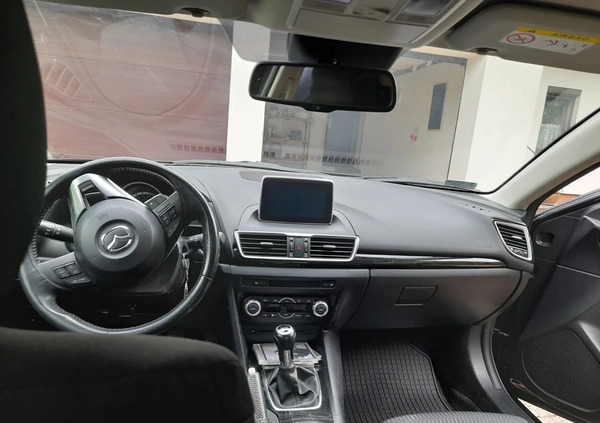 Mazda 3 cena 54900 przebieg: 63400, rok produkcji 2015 z Lublin małe 46